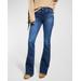 Beverly High-rise Skinny Flare Jeans