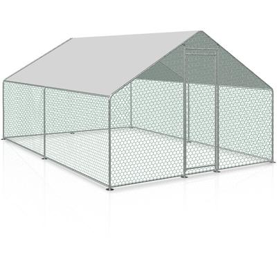 Swanew - Hühnerstall 3x2x2m Hühnerhaus Kleintierstall Freilaufgehege Kleintiergehege Voliere