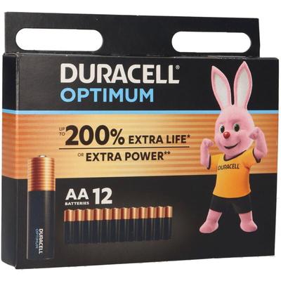 Duracell - MN1500 aa Mignon Batterie Optimum 12er Blister