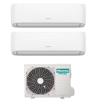 Hisense Dual Split Inverter Klimagerät Serie HI-COMFORT 9+12 mit 2AMW42U4RGC R-32 Wi-Fi Integrated