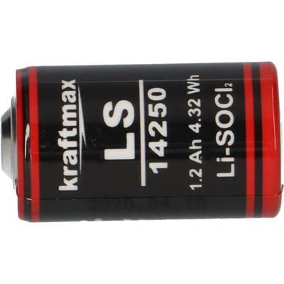 Kraftmax Lithium 3,6V Batterie LS14250 1/2 AA Image
