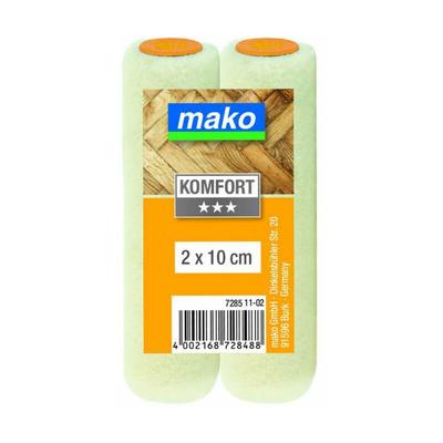 mako Lack-Versiegelungs-Ersatzwalze Velour KOMFORT 10cm - 728511-02 Image