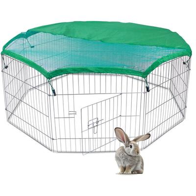 Maxxpet - Kaninchenstall mit Abdeckung 60x60 cm - Kaninchengehege - Kaninchengehege mit