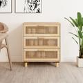 Maisonchic - Sideboard,Beistellschrank,Kommode fuer Flur, Kueche, Esszimmer und Wohnzimmer Braun