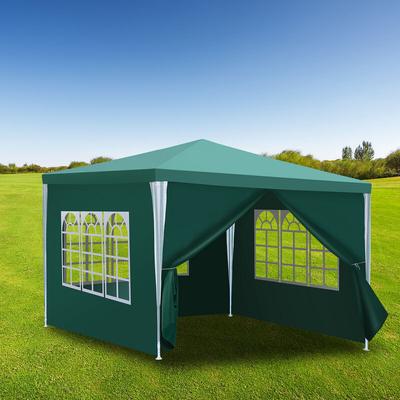 SWANEW Pavillon Gartenzelt – Gartenpavillon, Bierzelt für Märkte und Partys, ideal für Hochzeiten Image