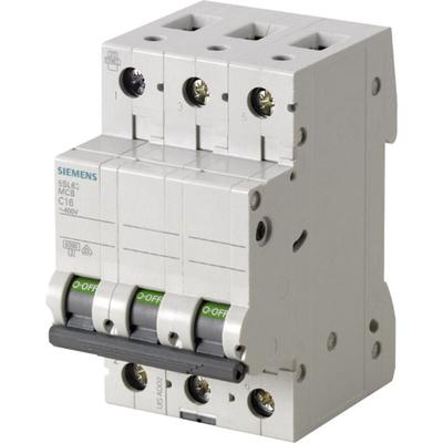 5SL63106 Leitungsschutzschalter 3polig 10 a 400 v - Siemens Image