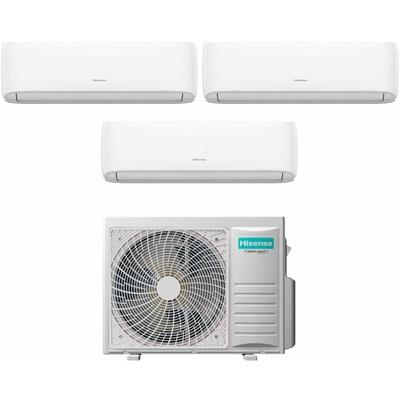 Hisense - trial split inverter klimagerät serie hi-comfort 9+9+12 mit 3amw52u4rja r-32 wi-fi