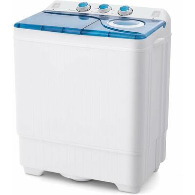GOPLUS Waschmaschine mit Schleuder, Toploader, Wäscheschleuder, Waschautomat mit 7,5 kg Image