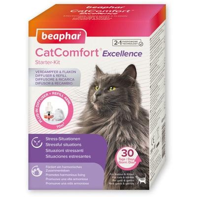 CatComfort Excellence Starter-Kit für Katzen gegen Stress & Ängste - 48 ml - Beaphar