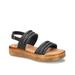 Ode Italy Puffy Wedge Sandal