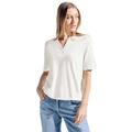 CECIL Damen B321299 T-Shirt Tunika, Vanilla White, XXL