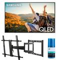Samsung QN70Q60CAFXZA 70-inch QLED 4K Dual LED Smart TV with Walts TV Full Motion Mount and Walts Screen Cleaner Kit (2023)