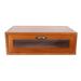 Kkewar Retro Monitor Riser Desktop Storage Box Drawer-type Wood Box Dresser Storage Box