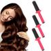 BYB 3Pcs Hair Curling Roll Comb Round Hair Brush Teeth Round Brush Hair Curling Comb Styling Hair Tools Hair Curler