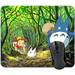My Neighbour Totoro Gaming Mouse Pad Anime Kawaii Small Mouse Pads PC Laptop Office Keyboard Mouse Pads in-with Non-Slip Base Mouse Pads Mat 9.5*7.9 Inch