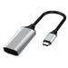 Type C To HDMI-compatible Cable USB Type-C to HDMI TV Display Adapter for MacBook Laptop PC 4K 60Hz USB C to HD Converter Silver