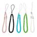 Mobile Phone Straps Cell Lanyard Car Decor Accesories Hanging Neck Crystal 5 Pcs