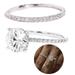 Quinlirra Easter Rings for Women Clearance The Geometric Punk Diamond Ladies Ring Is Suitable For Engagement And Marriage Easter Decor