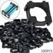 100PCS 18650 Lithium Battery Cell Holder Battery Pack Bracket Safety Shell