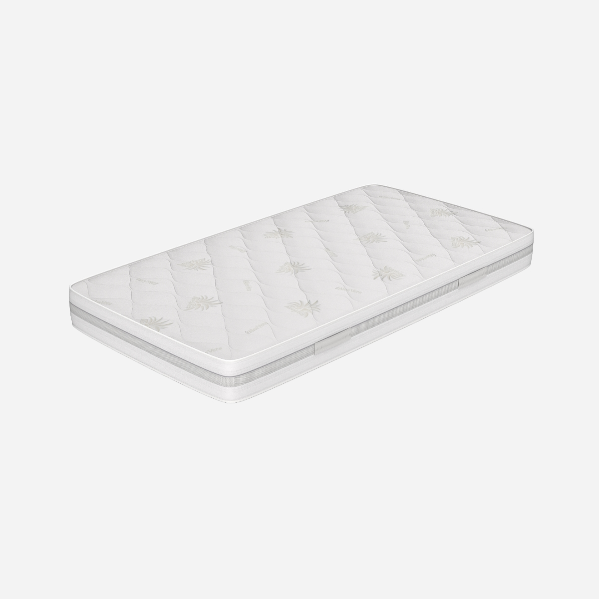 MiaSuite Matratze 80x200 24 cm hoch - Waterfoam, Abziehbar, Bezug aus Aloe Vera | Goemon Image