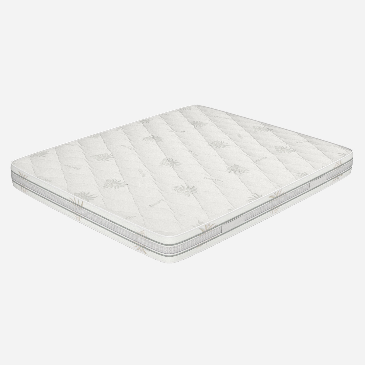 MiaSuite Matratze 160x200 Höhe 18 cm, Wellenschnittultionda - Memory, Gel Relaxa, Abziehbar, Bezug aus Aloe Vera | Arcobaleno Image