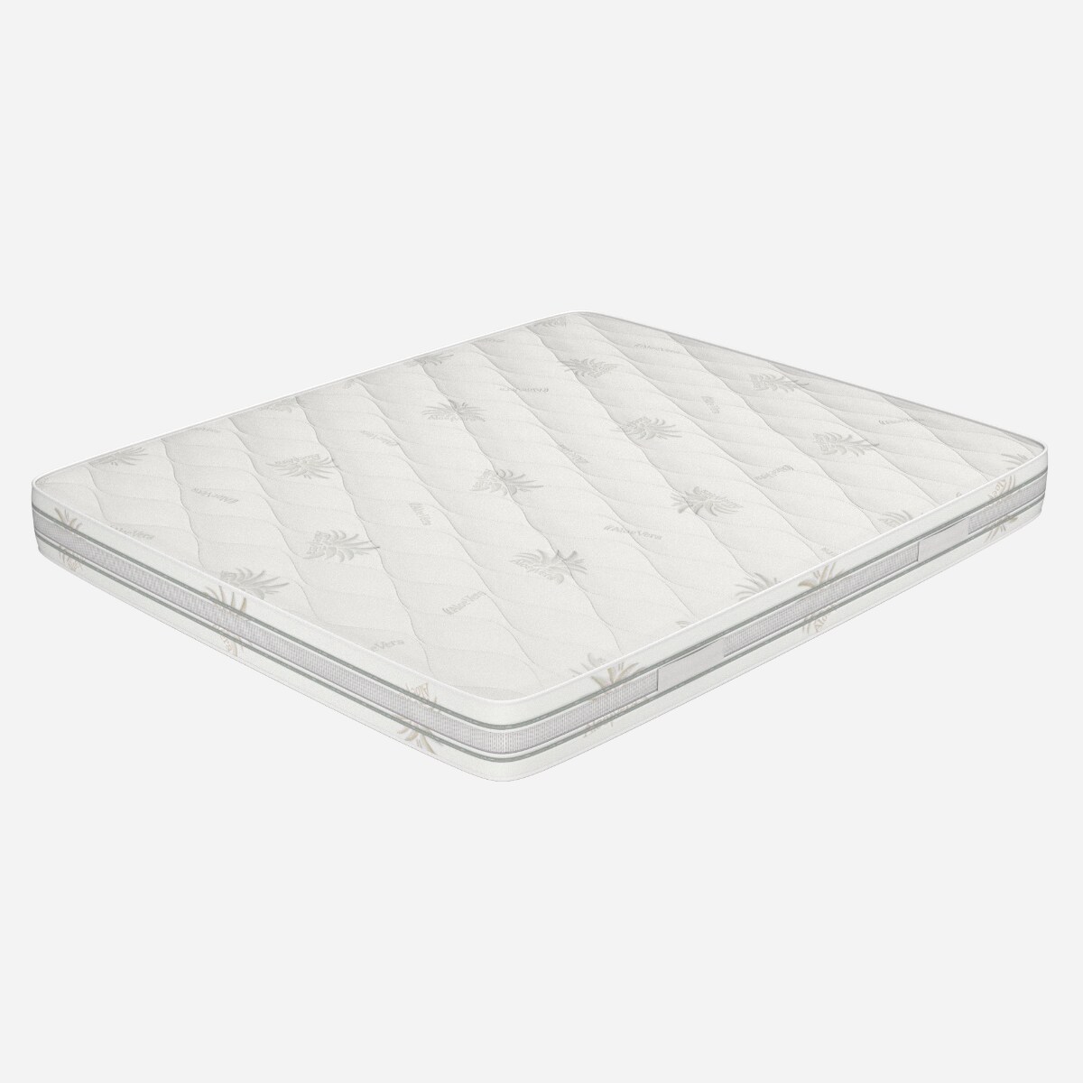 MiaSuite Matratze 160x190 Höhe 18 cm, Wellenschnittultionda - Memory, Gel Relaxa, Abziehbar, Bezug aus Aloe Vera | Arcobaleno Image