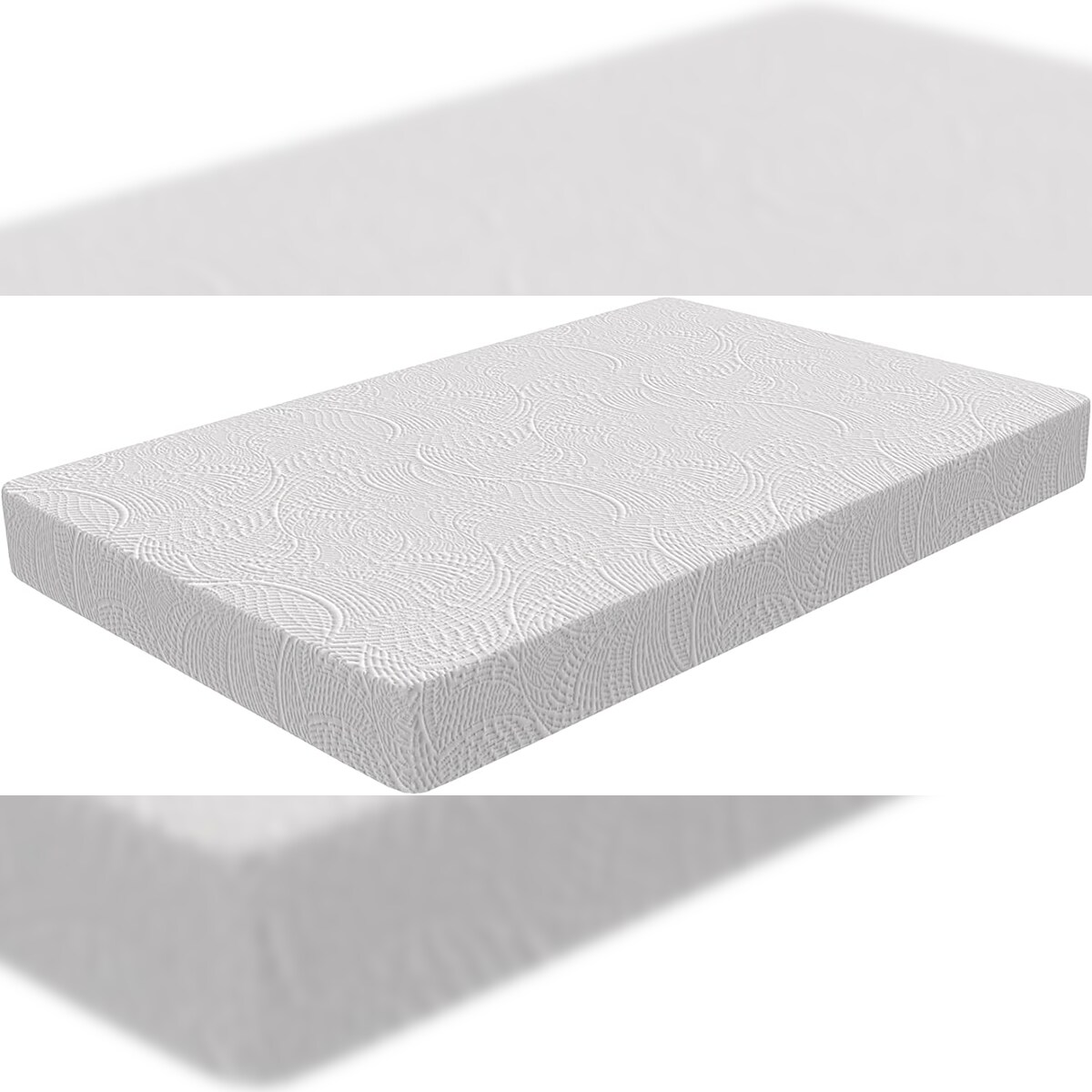MiaSuite Matratze für Wiege 55x125 - Höhe 14 cm, Waterfoam, Abziehbar, Milbenhemmend | Sim Image