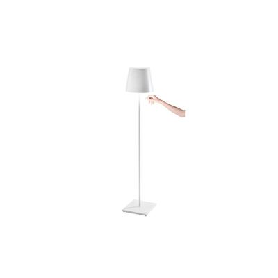 Zafferano Poldina Pro XXL Weiß wiederaufladbare und dimmbare LED-Lampe 150cm