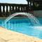 Tinor - Fontaine Piscine Cascade, Cascade Piscine Hors Sol, Accessoire Piscine Exterieur,