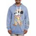 Unisex Loungefly Blue Mickey Mouse Western Pullover Hoodie