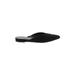 Everlane Mule/Clog: Black Print Shoes - Women's Size 6 1/2 - Pointed Toe