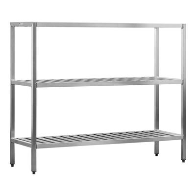 New Age 36" x 20" x 60" 3-Shelf Aluminum T-Bar Shelving Rack 1041TB