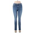 Gap Jeans - Mid/Reg Rise Skinny Leg Denim: Blue Bottoms - Women's Size 30 - Medium Wash