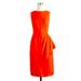 J. Crew Dresses | J Crew Collection Sz 2 Red Poppy Orange Cha Cha Linen Dress Nwot | Color: Orange/Red | Size: 2