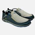 Columbia Shoes | Columbia Bahama Vent Pfg Slip-On Boat Shoes Mens Size 10 Grey Textile Fishing | Color: Gray/Red | Size: 10