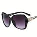 Oversized Tinted Lens Sunglasses Outdoor Driving Sunshade Decoration Glasses