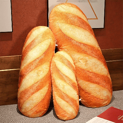 3d Simulation Bread Pillow, Funny Food Plush Stuff...