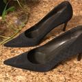 Gucci Shoes | Guicci Gg Logo Pumps | Color: Black | Size: 10.5