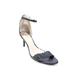 Coach Shoes | Coach Womens Leather Open Toe D'orsay Ankle Strap Kitten Heels Black Size 9.5 | Color: Black | Size: 9.5