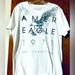 American Eagle Outfitters Shirts | American Eagle Outfitters Short Sleeve Tee | Color: White | Size: M