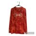 Under Armour Shirts | Men’s Size Large Red Tie-Dye Pull Over 100% Polyester Under Armour Hooded Shirt | Color: Red/White | Size: L