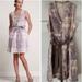 Anthropologie Dresses | Anthropologie Maeve Sun Dress Size 10 | Color: Cream/Purple | Size: 10