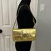 Michael Kors Bags | Michael Kors Gia Collection Snake Python Metallic Gold Small Purse Bag Euc | Color: Gold | Size: Os