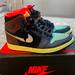 Nike Shoes | Nike Air Jordan Retro High Og Tokyo Bio Hack 555088201 8.5 Brand New | Color: Blue/Pink | Size: 8.5