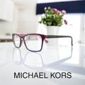 Michael Kors Accessories | Michael Kors Mk343 Eyeglass Frames Only Navy Blue To Plum Gradient | Color: Blue/Purple | Size: Os