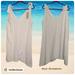 Anthropologie Dresses | Anthropologie 4our Dreamers White Beach Dress Cover Up Shoulder Tie. Nwt. Cotton | Color: White | Size: L