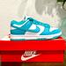 Nike Shoes | Nike Dunk Low Dusty Cactus Sz 6w / 4.5y | Color: Blue/White | Size: 6