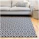 Hellocarpet - Tapis scandinave géométrique plat Billings Noir 160x213 - Noir