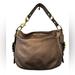Coach Bags | Coach Zoe Hobo Bronze Bag | Color: Brown | Size: 13.5 X 10 X 3.5
