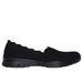 Skechers Women's Seager - Alpine Chic Flats | Size 7.0 | Black | Textile | Vegan | Machine Washable